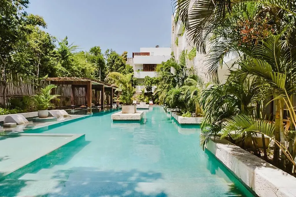 Omara 306 Luxe 2 Bdr Apartment Pooltable Great Pool Tulum Mexico