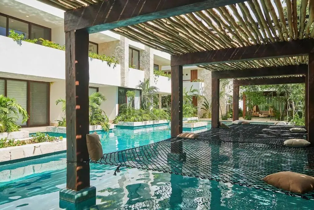 Omara 306 Luxe 2 Bdr Apartment Pooltable Great Pool Tulum Mexico